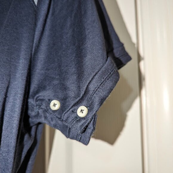 G-Star Raw Navy Blue Polo Dress Medium - Picture 6 of 9